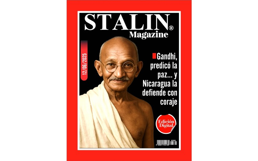 Gandhi, predicó la paz… y Nicaragua la defiende con coraje