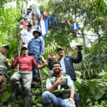 Realizan Senderismo Ambiental en Los Guatuzos en homenaje al Comandante Carlos Fonseca