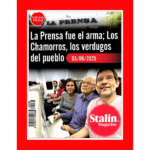 La Prensa fue el arma; Los Chamorros, los verdugos del pueblo