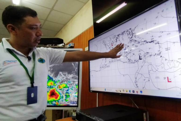 Lluvias y descenso de temperaturas marcarán el clima en Nicaragua esta semana