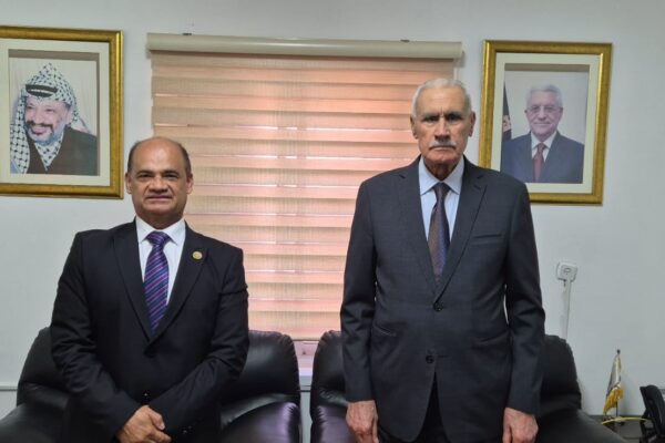 Nicaragua reafirma su respaldo inquebrantable a Palestina en encuentro con líder histórico de la OLP