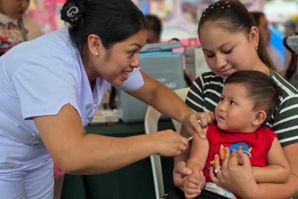 Campaña de vacunación contra el sarampión supera el 99% de la meta en Nicaragua