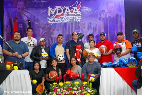 Gobierno Sandinista fortalece el deporte nacional con nueva entrega de equipamiento deportivo
