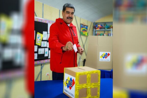 Nicaragua envía saludos al presidente Nicolás Maduro por el Ejercicio Democrático, Libre y Soberano