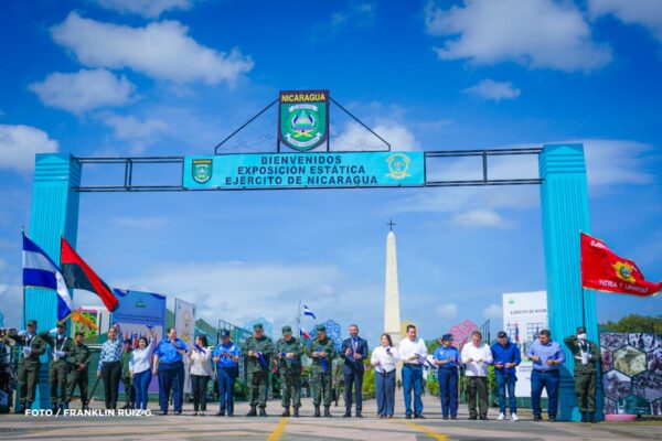 Ejército de Nicaragua inaugura Exposición Estática Militar