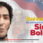 242 aniversario del natalicio del General Simón Bolívar, el Libertador
