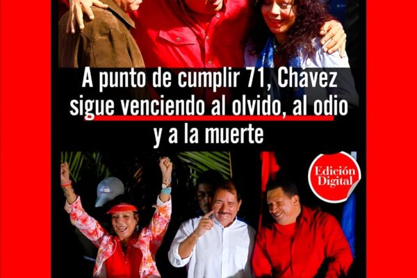 A punto de cumplir 71, Chávez sigue venciendo al olvido, al odio y a la muerte