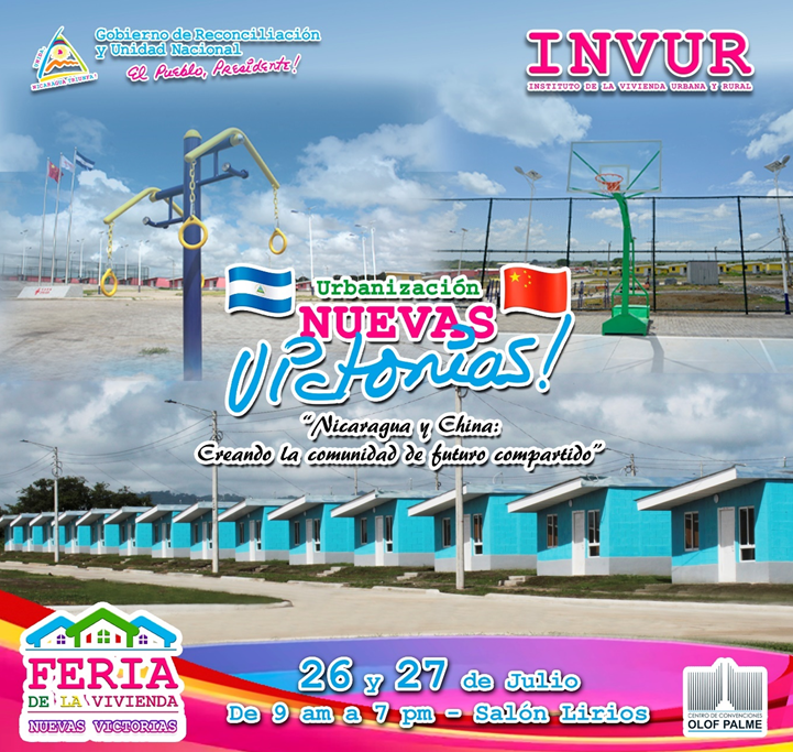 Feria habitacional con apoyo de China