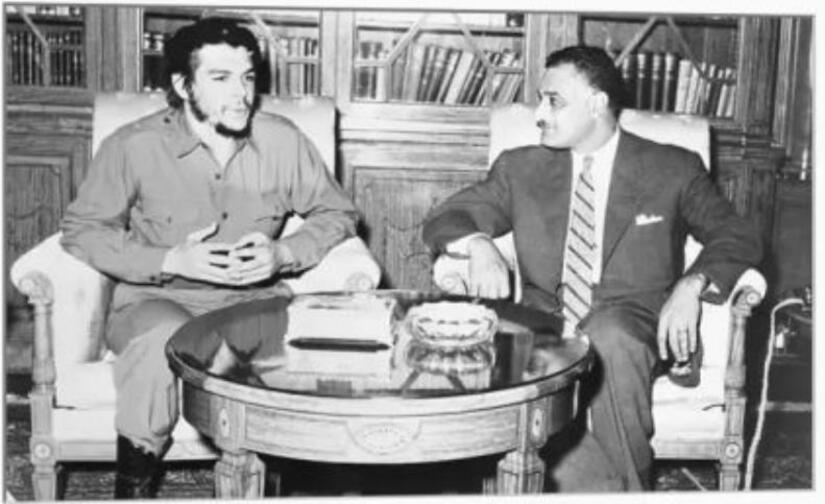 Encuentro de los gigantes de la liberación: Gamal Abdel Nasser y Che Guevara