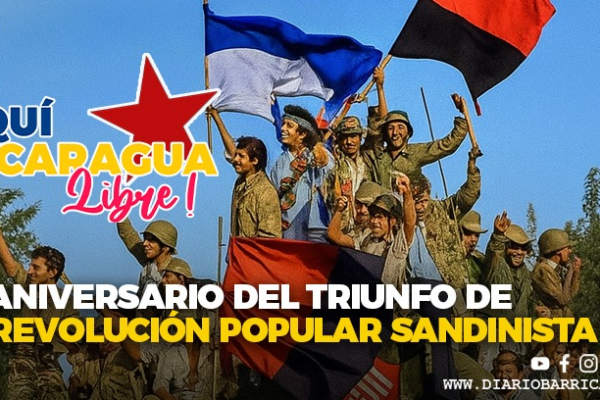 46 años caminando con Sandino, con Carlos, con el Frente… ¡Siempre más allá!