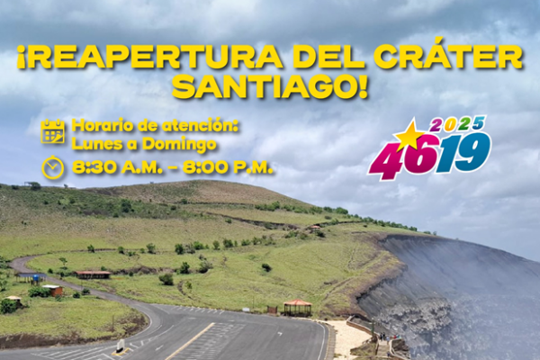 Reabre Plaza Oviedo en el Volcán Masaya con tours diurnos y nocturnos