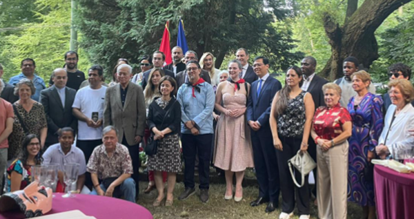 Nicaragua en Bélgica conmemora con orgullo 46 años de la Revolución Sandinista