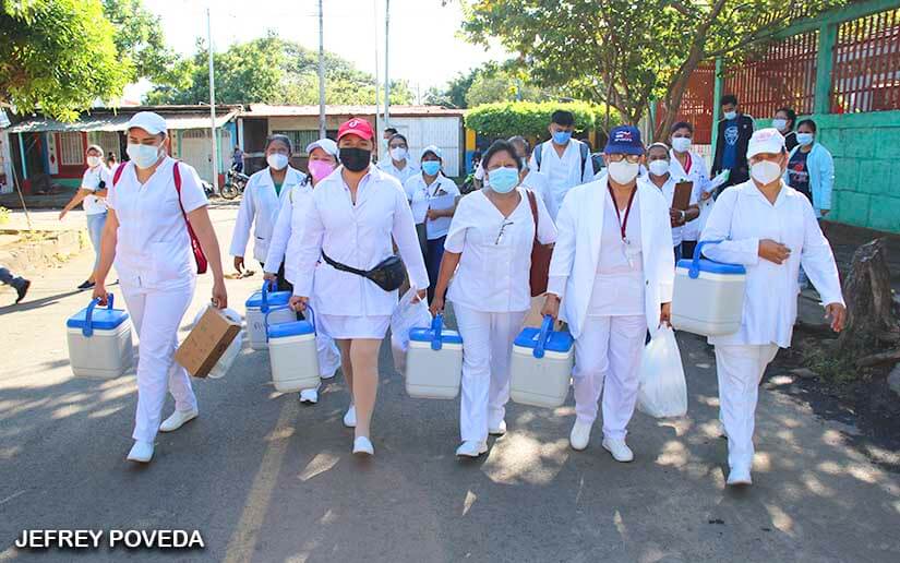 Sin paz no hay salud: Trabajadores de la salud reafirman su compromiso con el pueblo nicaragüense