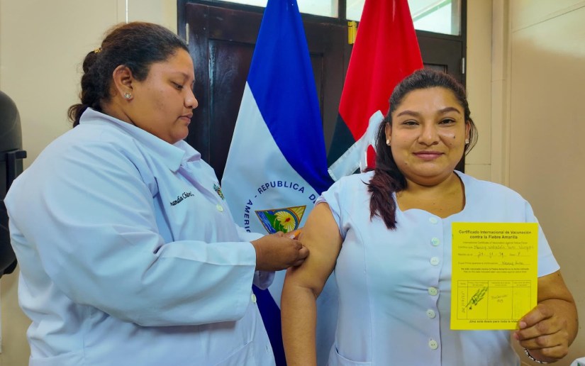 Nicaragua avanza en prevención: vacunación contra fiebre amarilla y clínicas móviles