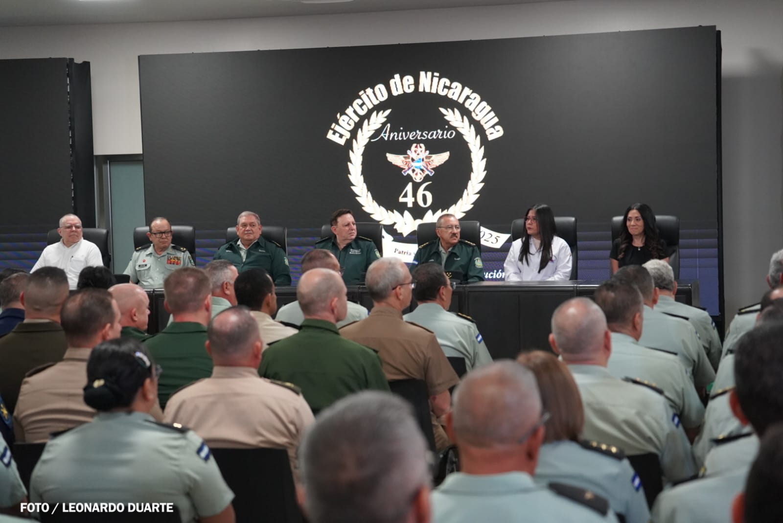 Cuerpo Médico Militar del Ejército de Nicaragua celebra su 46 aniversario