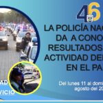 Operativo policial semanal deja fuertes resultados en combate al crimen