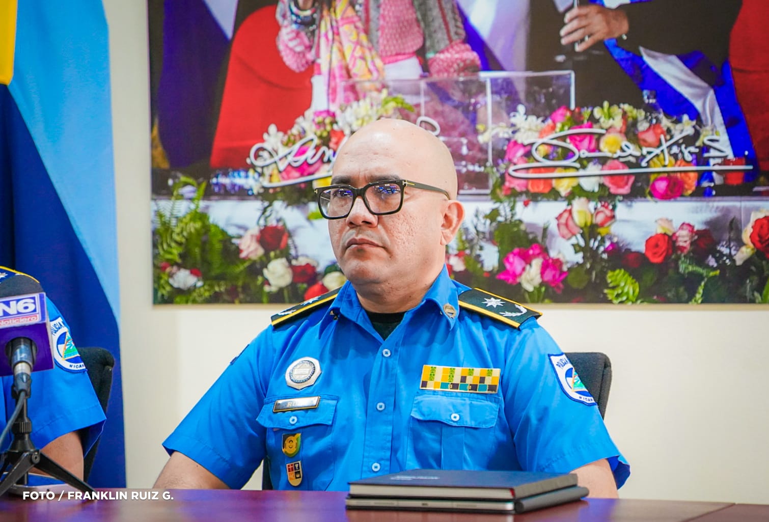 Nombran a Juan Victoriano Ruiz Urbina como co-jefe de las fuerzas policiales de Nicaragua