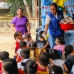 Niños, adolescentes y familias participan en actividades culturales de la Gritería Chiquita