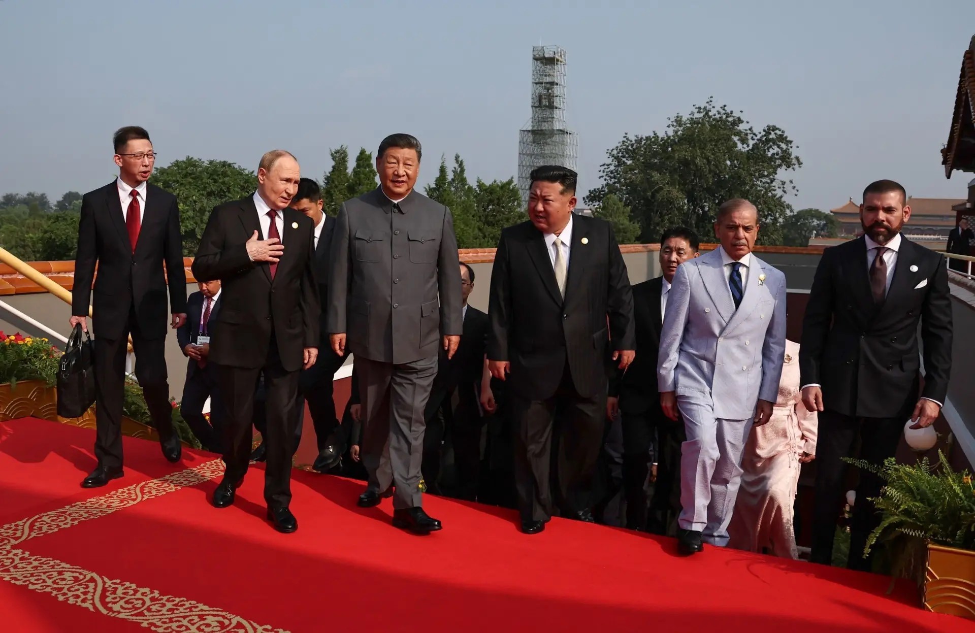 Nicaragua presente en el 80° aniversario de la victoria China