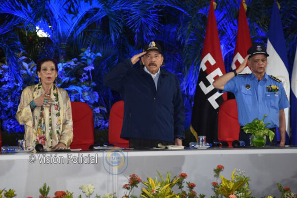 Copresidentes de Nicaragua Presidirán Acto Central del 46 Aniversario de la Policía Nacional