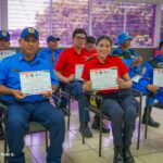 Escuela de Benemérito Cuerpo de Bomberos finaliza curso de rescate en alturas y profundidades