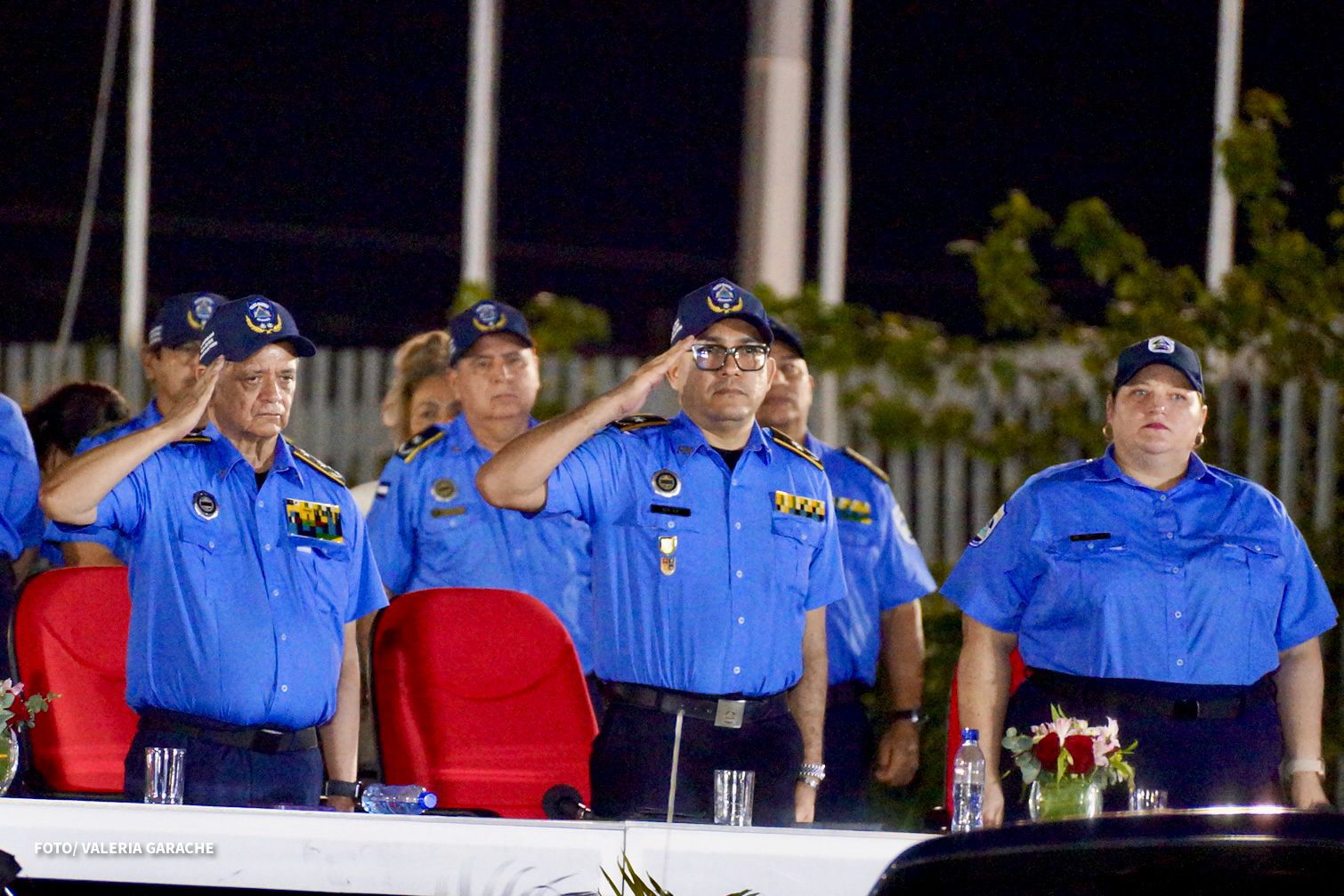 Policía Nacional ratifica su lealtad a los copresidentes de Nicaragua