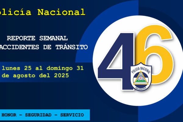 Policía Nacional reporta disminución de víctimas por accidentes de tránsito en 2025