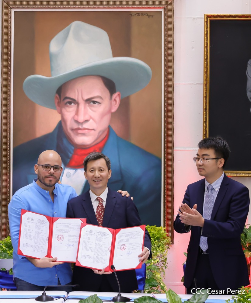 Nicaragua y China firman convenio audiovisual que fortalece la soberanía comunicacional