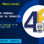 Policía Nacional reporta disminución de fallecidos y lesionados por accidentes de tránsito