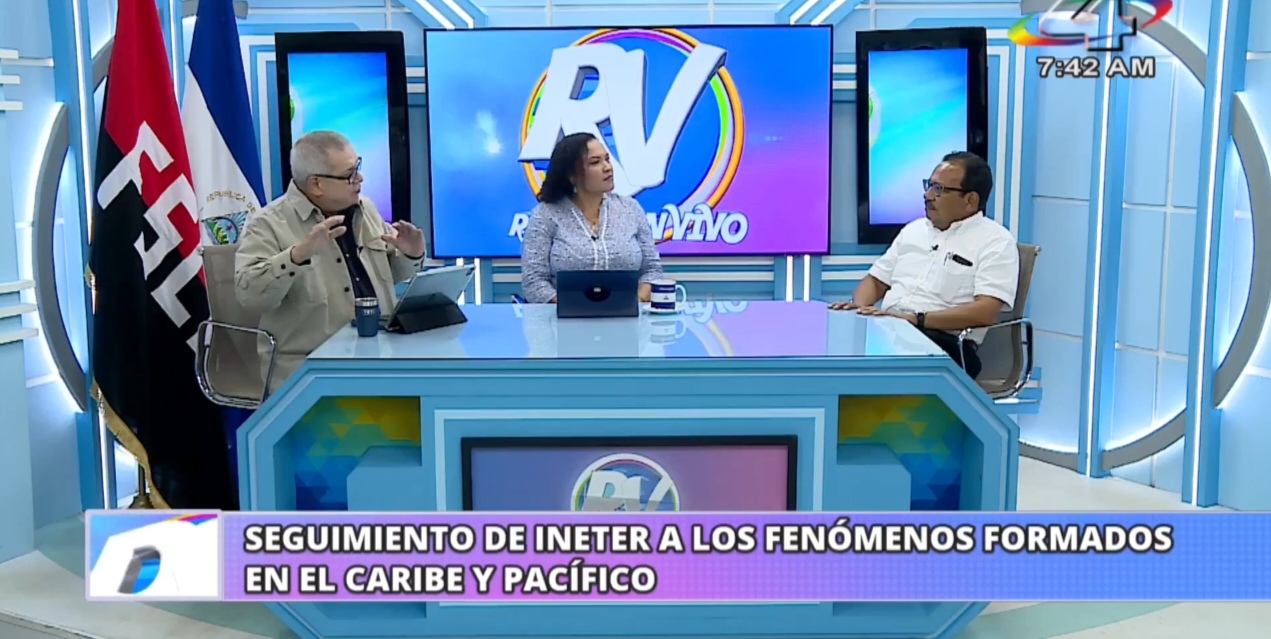 INETER informa sobre trayectoria de tormentas y condiciones climáticas en Nicaragua