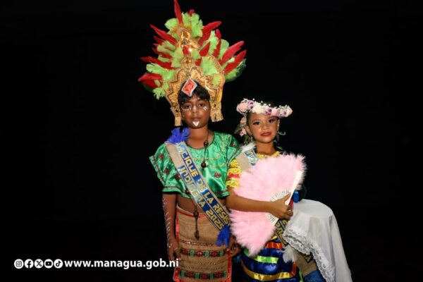 Managua celebra la resistencia indígena, negra y popular con elección de la Reina y el Cacique Cultural