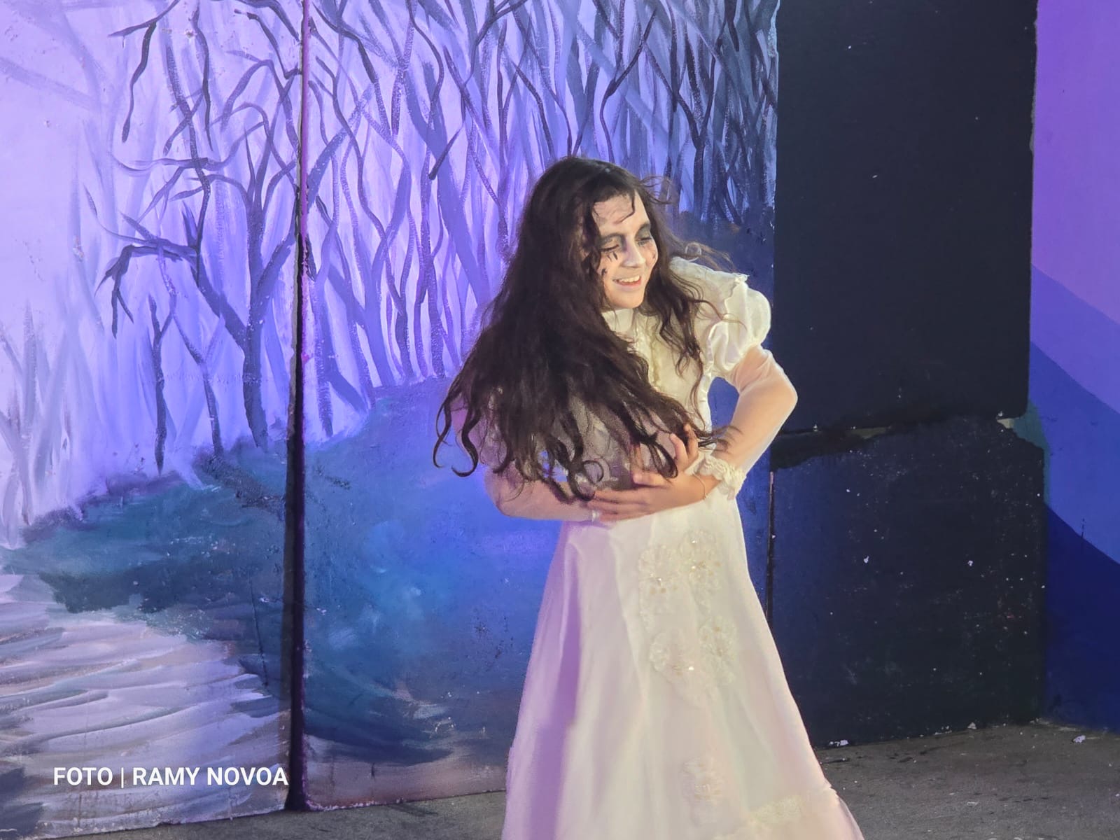 Talento infantil brilla en obra inspirada en la leyenda de La Llorona