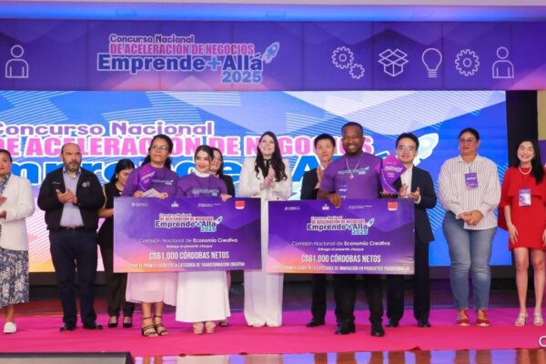 Talento nicaragüense brilla en concurso “Emprende Más Allá”