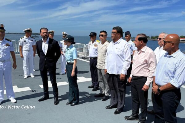 Nicaragua despide al buque hospital chino tras cinco días de atención médica