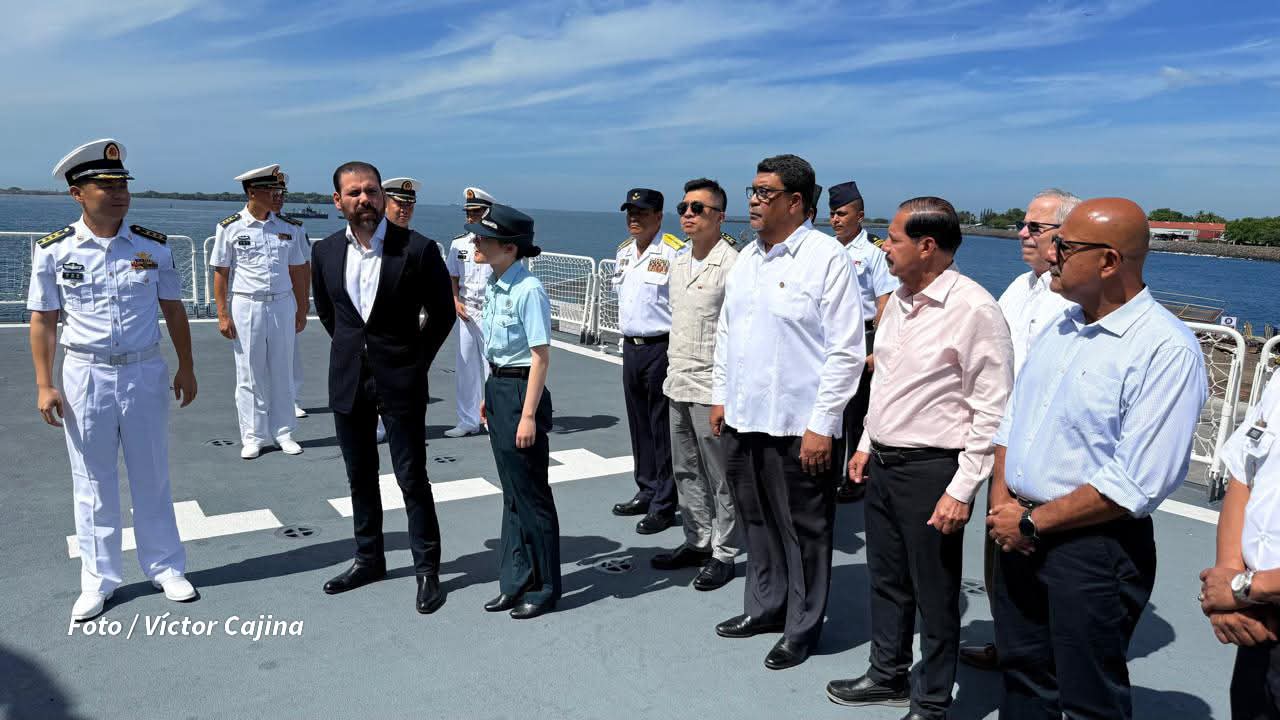 Nicaragua despide al buque hospital chino tras cinco días de atención médica