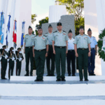 Ejército de Nicaragua conmemora 28 aniversario de la CFAC con ofrenda floral