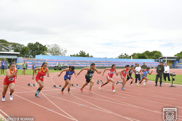 Ejército de Nicaragua inaugura el XXVII Campeonato de Atletismo