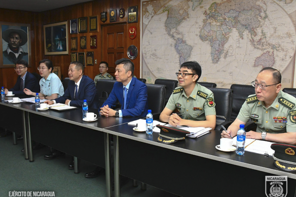 Visita oficial del Ejército Popular de Liberación de China reafirma relaciones de cooperación con Nicaragua