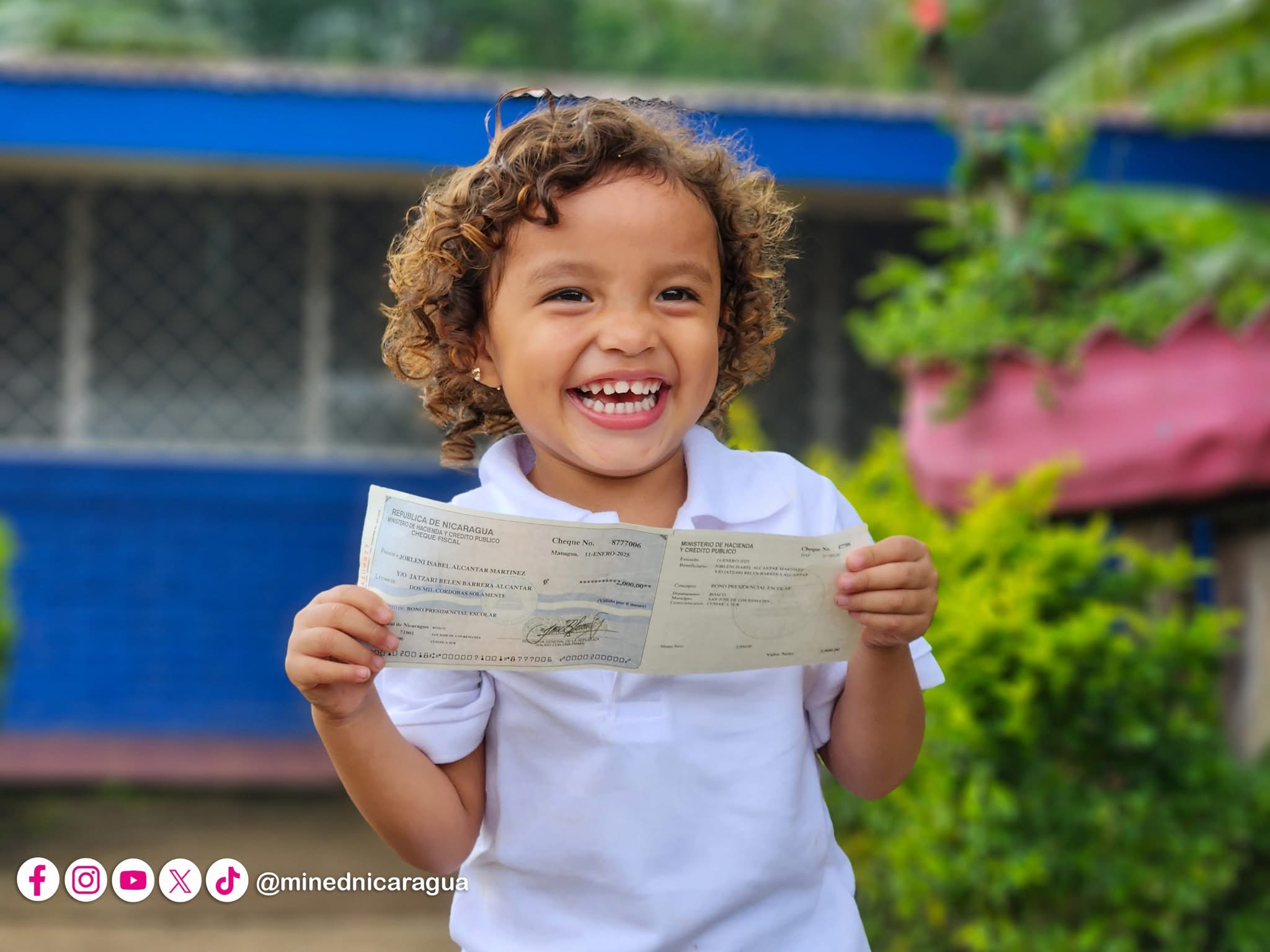 Bono Presidencial para escolares se entrega del 19 al 24 de enero 2026