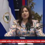 Nicaragua cierra el 2025 con nuevas victorias educativas, afirma la ministra Mendy Arauz