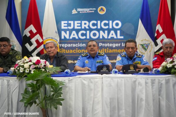 Nicaragua realiza IV Ejercicio Nacional de Preparación para la Protección de la Vida ante Multiamenazas