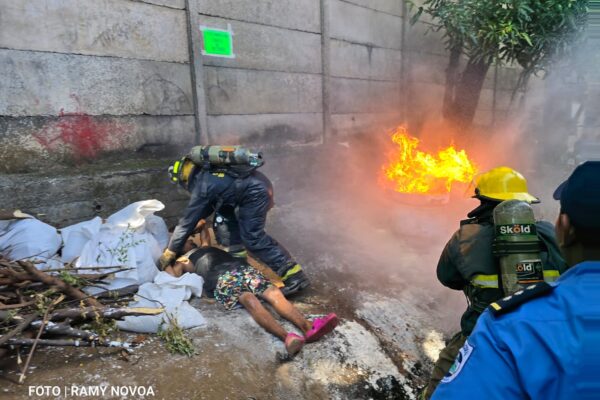 Sismos, incendios y colapsos: Mercado Roberto Huembés realizó IV ejercicio nacional ante multiamenazas