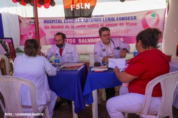 19 años de conquistas en salud se celebran con masiva feria en el Hospital Bertha Calderón