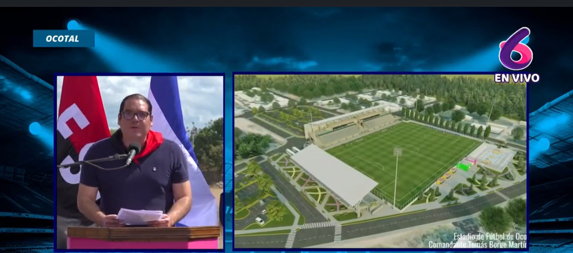 Presentan proyecto del Estadio “Comandante Tomás Borge Martínez” en Ocotal