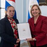 Presentadas Cartas de Estilo en cuba por la embajadora nicaragüense