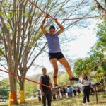 Juventud universitaria protagoniza jornada Retos Extremos en la UNAN-Managua