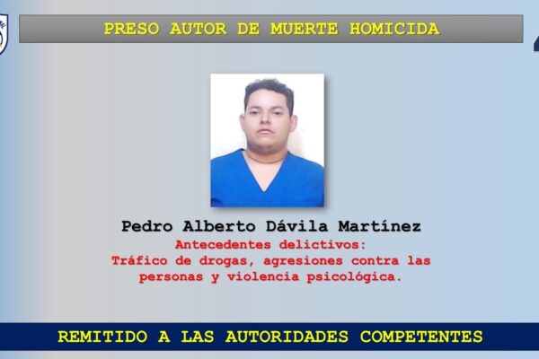 Capturado el presunto asesino de adolescente en Managua