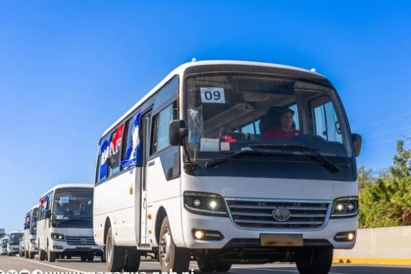Nuevos microbuses serán entregados este 14 de febrero