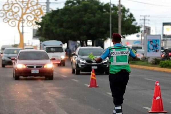 Managua lidera con 890 accidentes de tránsito en una semana