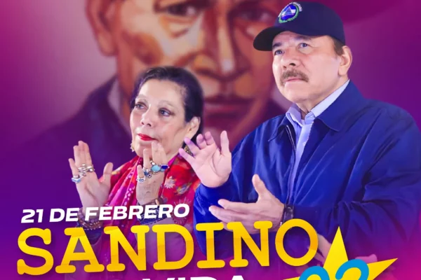 Copresidentes de Nicaragua dirigirán acto central en homenaje al General de Hombres y Mujeres Libres